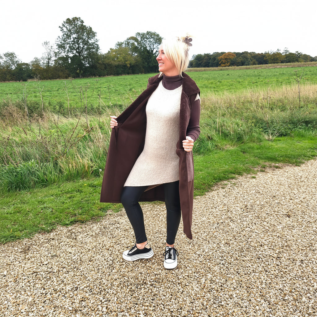 Orla - Asymmetric Wool Blend Top