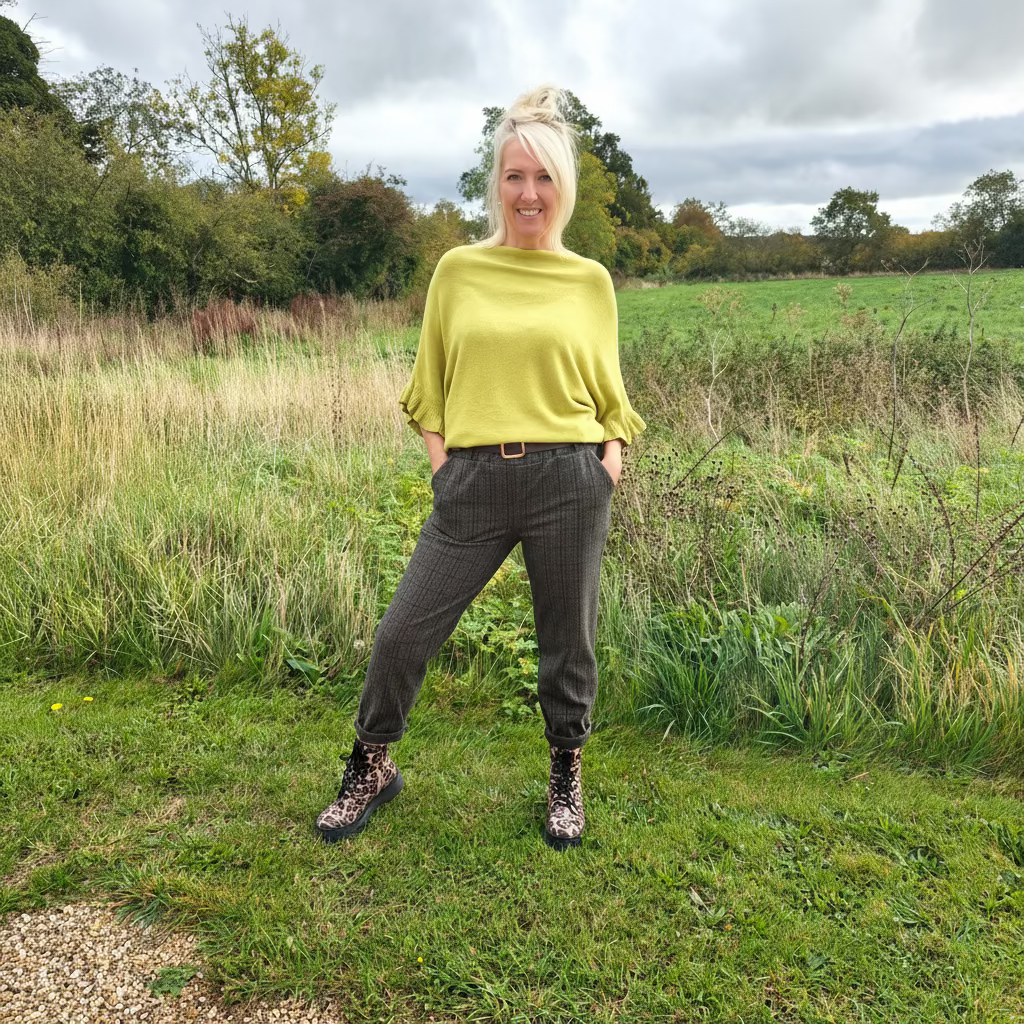 Rosie Checked Trousers