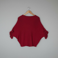 Scarlett Knitted ruffle jumper