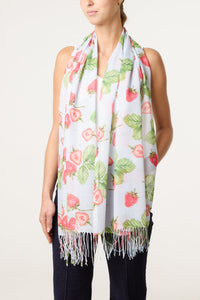 SALLY - Strawberry Scarf