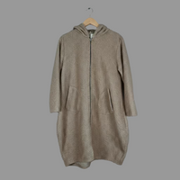 Erin Wool-Effect Herringbone Coat