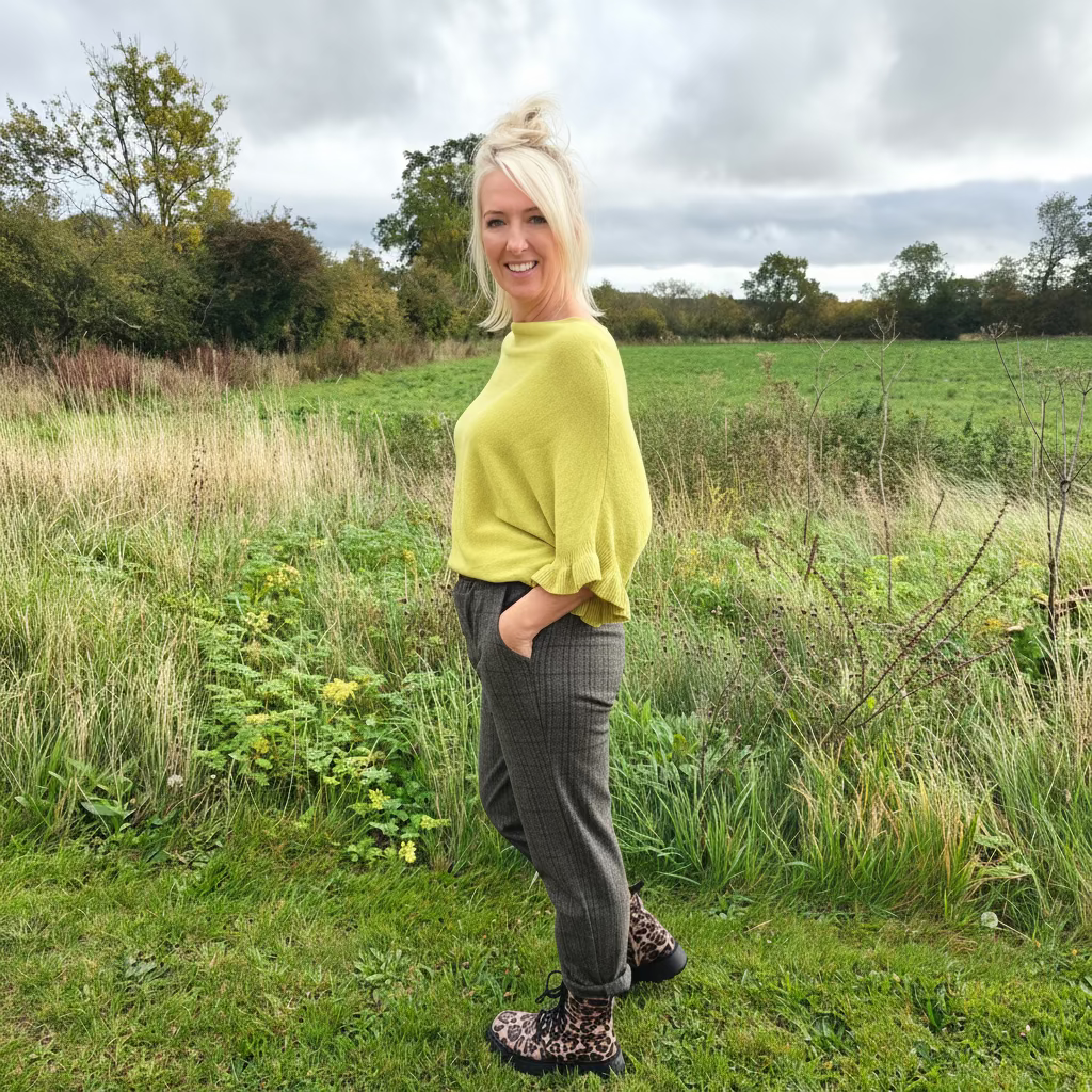 Rosie Checked Trousers