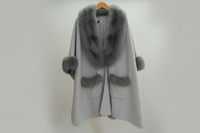 Zoe Faux Fur Cape