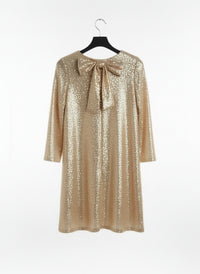 CHARMAINE - Sparkle Bow Dress