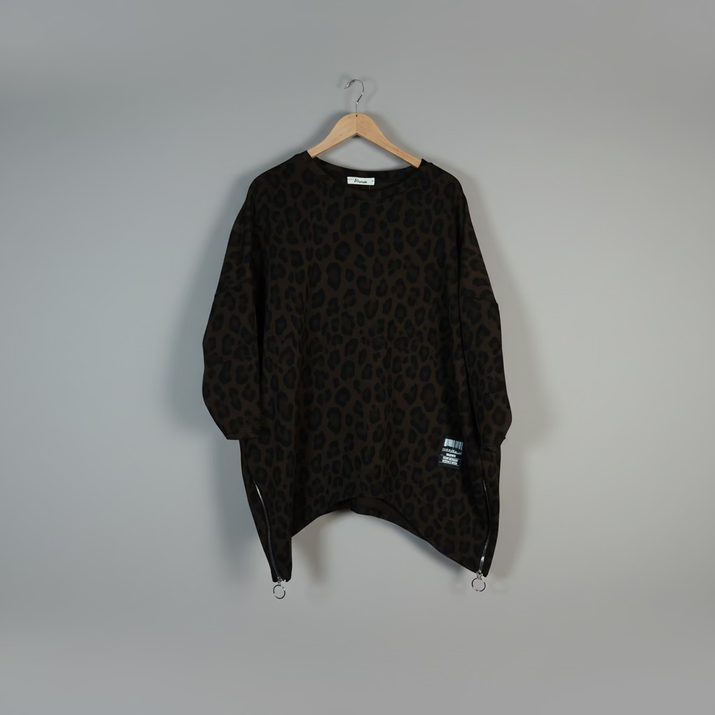 Emily Animal Print Scuba Top