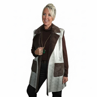 Kelsey - Metallic Fur Gilet