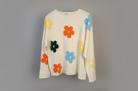 Josie Flower Soft Knit Jumper