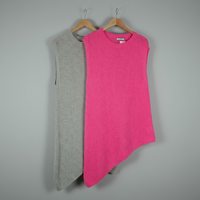 Orla - Asymmetric Wool Blend Top