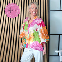 FLORA - Flower Blouse