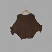 Scarlett Knitted ruffle jumper