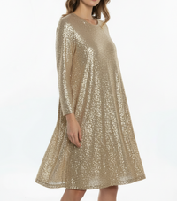 CHARMAINE - Sparkle Bow Dress