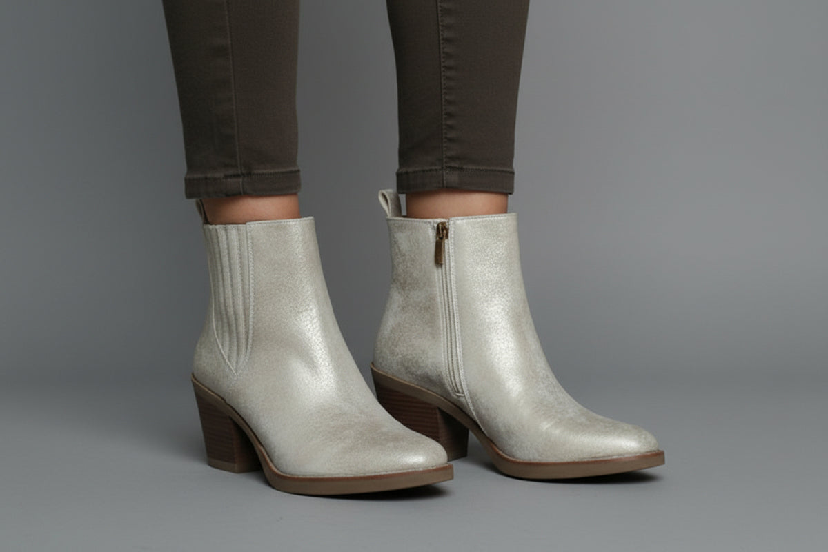 Sally Ankle Side Zip Boots