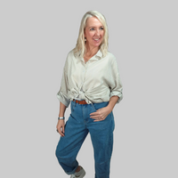 JANET- PIN STRIPE BLOUSE
