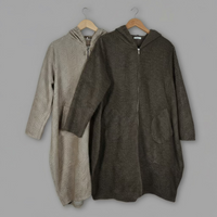 Erin Wool-Effect Herringbone Coat