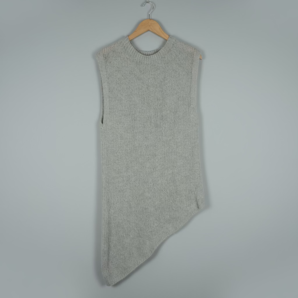 Orla - Asymmetric Wool Blend Top