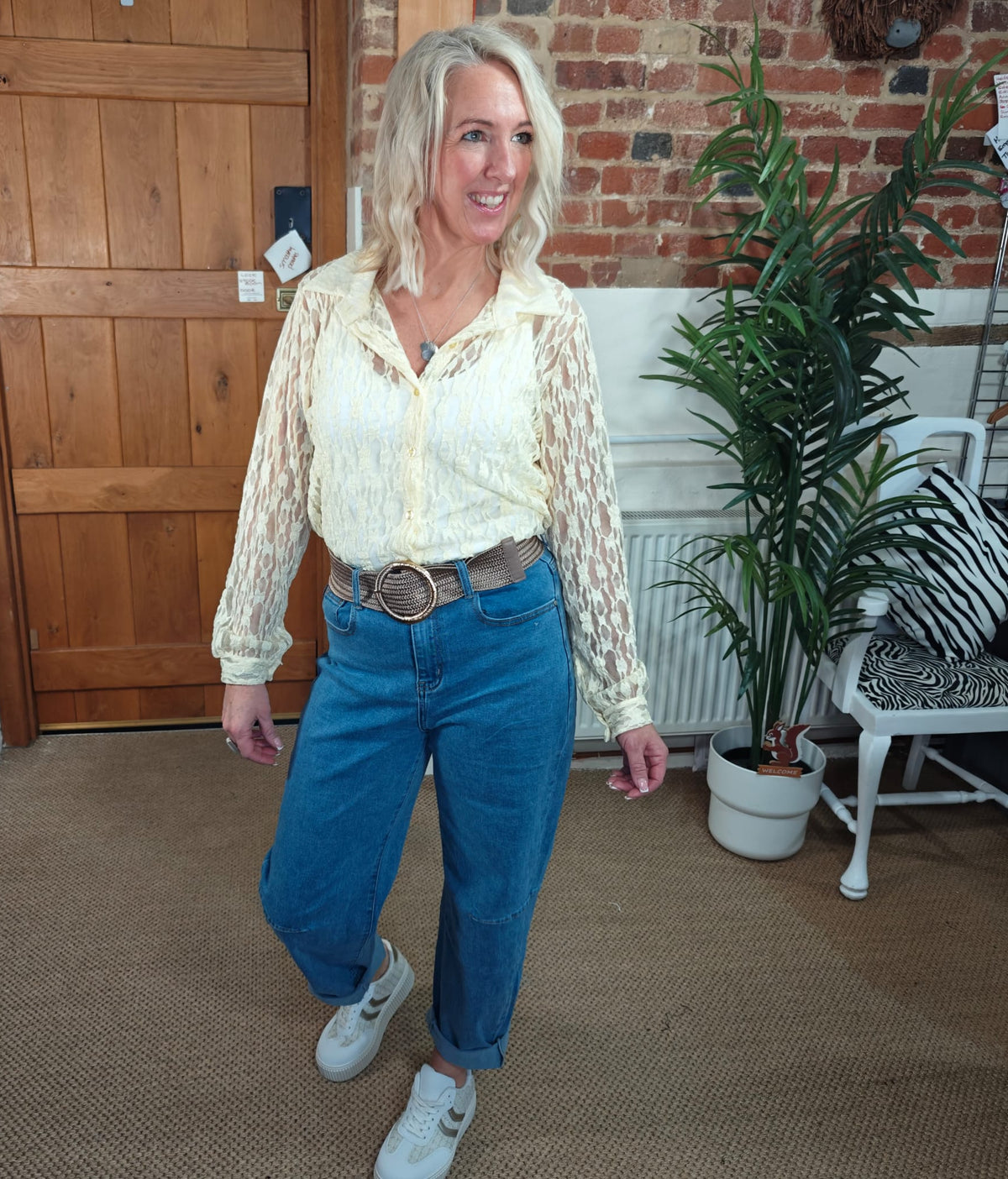 CAZ Shear Blouse