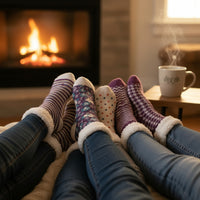 Wrap your feet in comfort with our super soft, luxurious fluffy socks. Equipped with non-slip grips