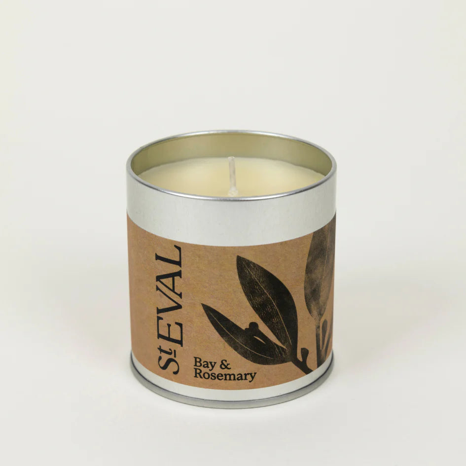 Bay & Rosemary, Tin Candle