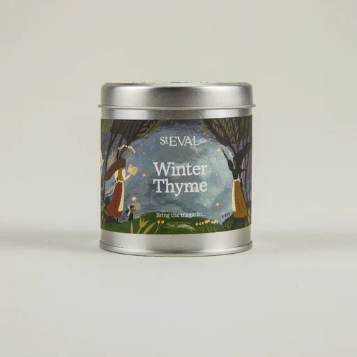 Sleval Winter Thyme candle tin