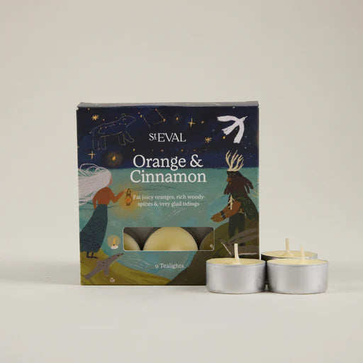 Orange & Cinnamon Tealights