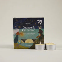 Orange & Cinnamon Tealights