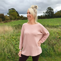 soft knit colourful jumper