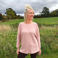 soft knit colourful jumper